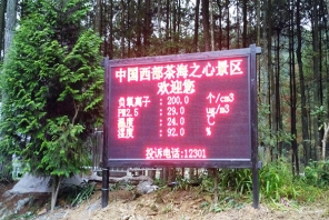 負（fù）氧離子（zǐ）環境監測係統