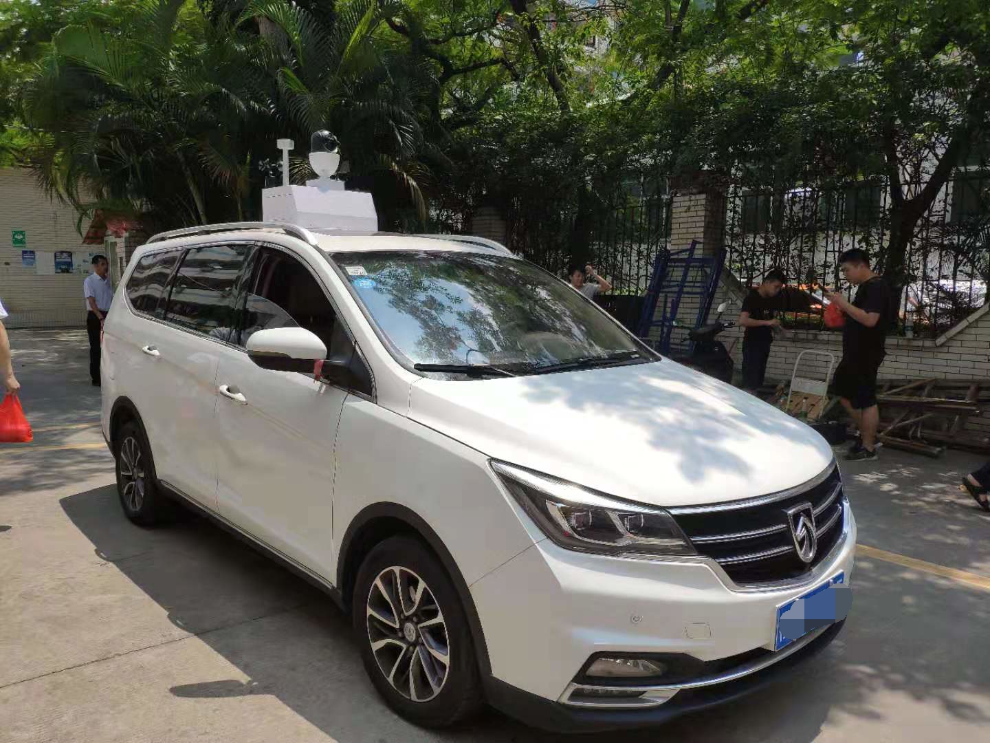 全自動走航式微型空氣質量環境監測係統設備