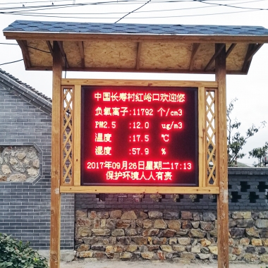 國家城市濕地公園負（fù）氧離子監測儀器_負氧離子監（jiān）測係統設備