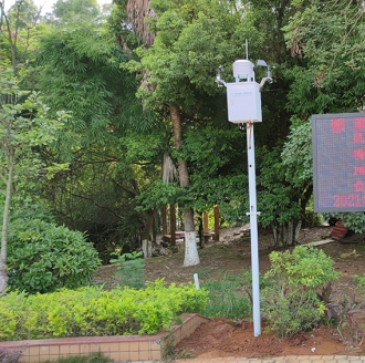 鬱南大王山景區空氣負氧離子在線監測係統案例