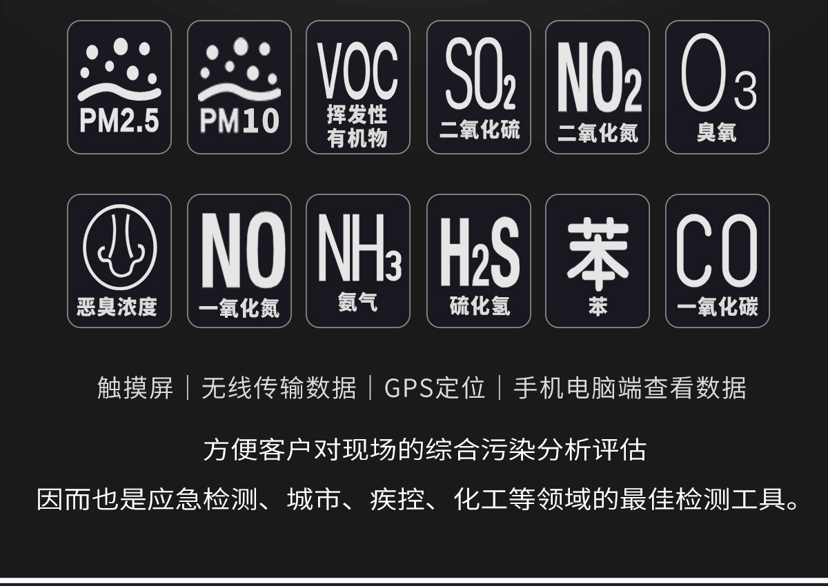 手提便攜式多參數環境監測（cè）設備