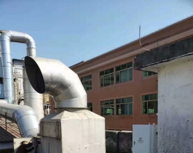 廣東省廣州市增城區愛雪食品有限公司 voc汙染源監測案例