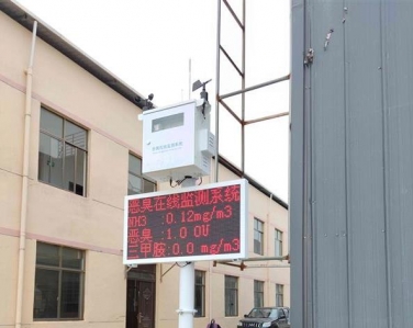 江西宜春靖（jìng）安縣香（xiāng）田工業（yè）園新惡臭監測案例1