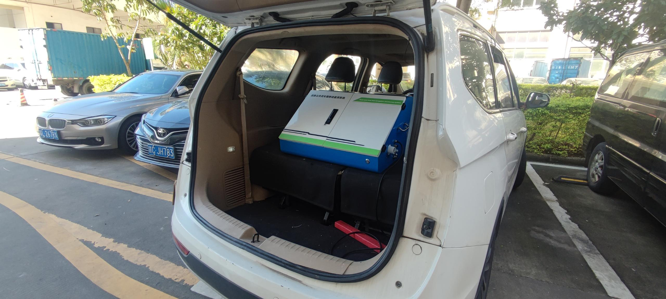 道路積塵負荷車載移動監測係統