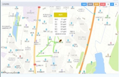 車載揚塵監測在線係統設備