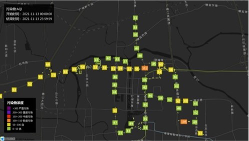車載揚塵監測在線（xiàn）係統設備