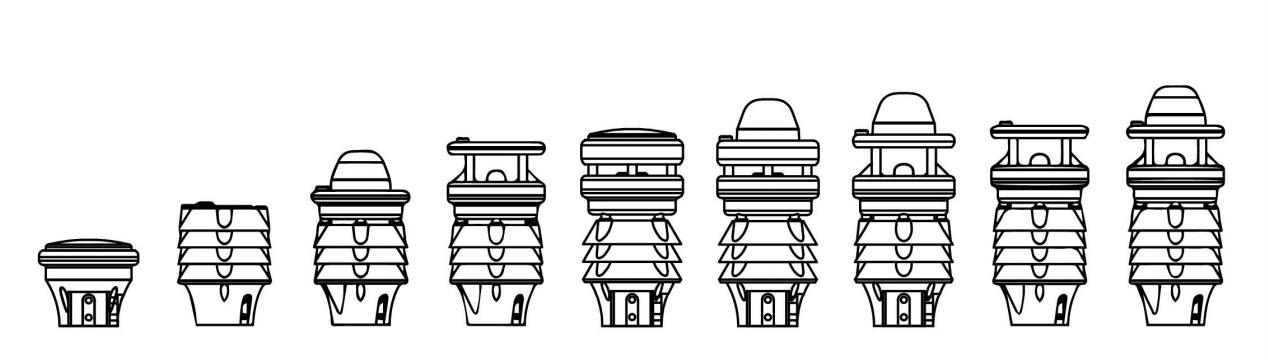 智慧燈杆配套環境（jìng）監測傳感器