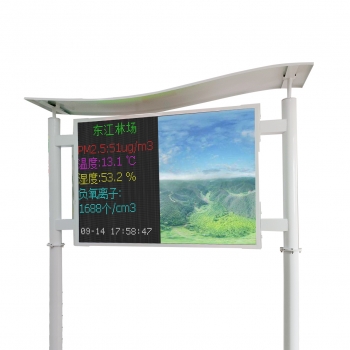 多點\視頻負氧（yǎng）離子在線監測係統